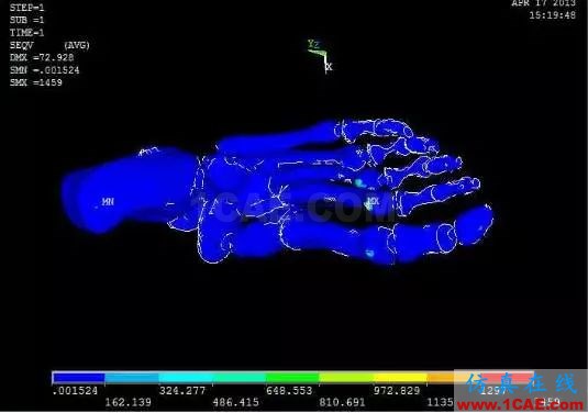奚夢瑤維密第一摔與有限元仿真ansys結果圖片11