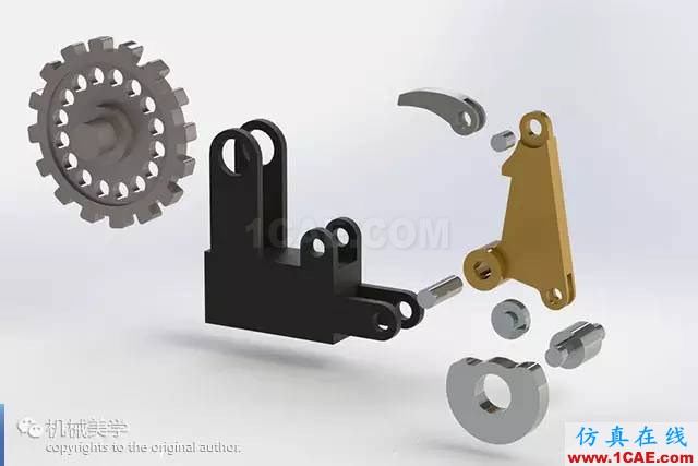 搞明白機械原理之棘輪機構(gòu)AutoCAD應(yīng)用技術(shù)圖片18