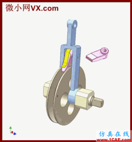 搞明白機械原理之棘輪機構(gòu)AutoCAD分析案例圖片63