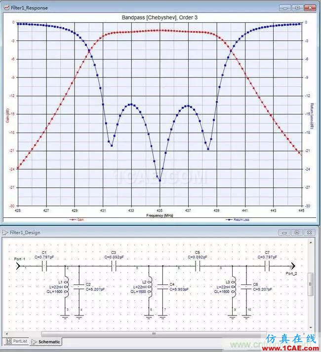 射頻牛人教你前端濾波器的制作【附電路圖】ADS電磁培訓教程圖片3