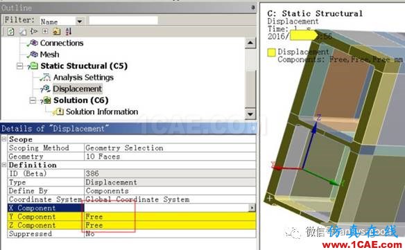 workbench中以云圖形式顯示網格質量，扭矩荷載的施加 ansys培訓課程圖片3