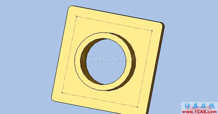 solidworks如何使用孔特征？solidworks simulation分析圖片2