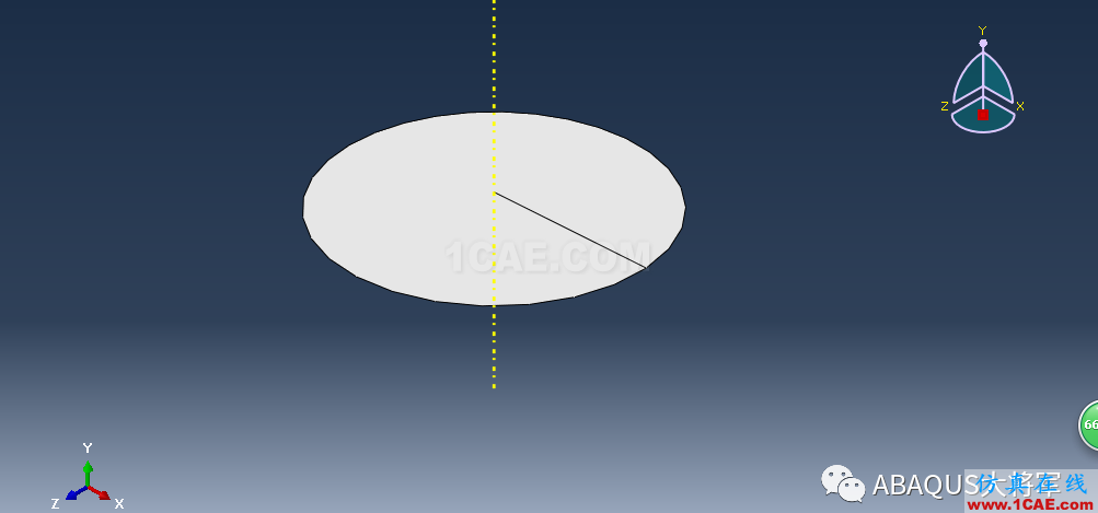 ABAQUS案例的Abaqus/CAE再現——半球形沖頭沖壓薄板abaqus有限元培訓教程圖片9
