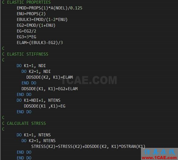 Abaqus中材料參數不為常數的3種處理方法abaqus有限元圖片6