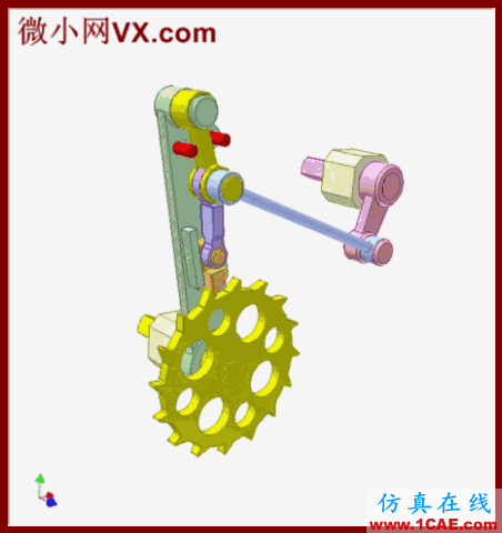 搞明白機械原理之棘輪機構(gòu)AutoCAD仿真分析圖片69