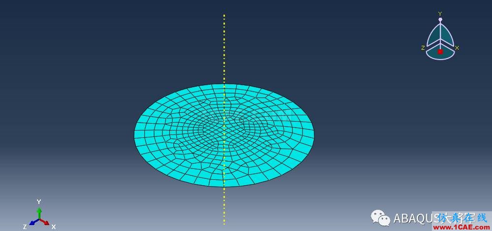 ABAQUS案例的Abaqus/CAE再現——半球形沖頭沖壓薄板abaqus有限元仿真圖片18