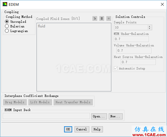 【FLUENT案例】06:與EDEM耦合計算【轉發】ansys workbanch圖片12