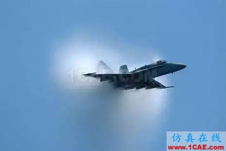 飛機(jī)超音速飛行突破音障瞬間,場面驚人!Actran技術(shù)圖片7