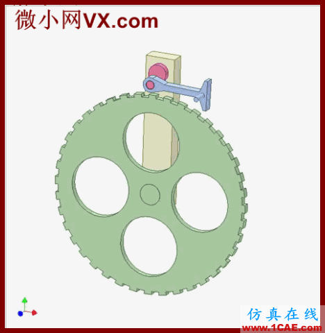 搞明白機械原理之棘輪機構(gòu)AutoCAD仿真分析圖片26