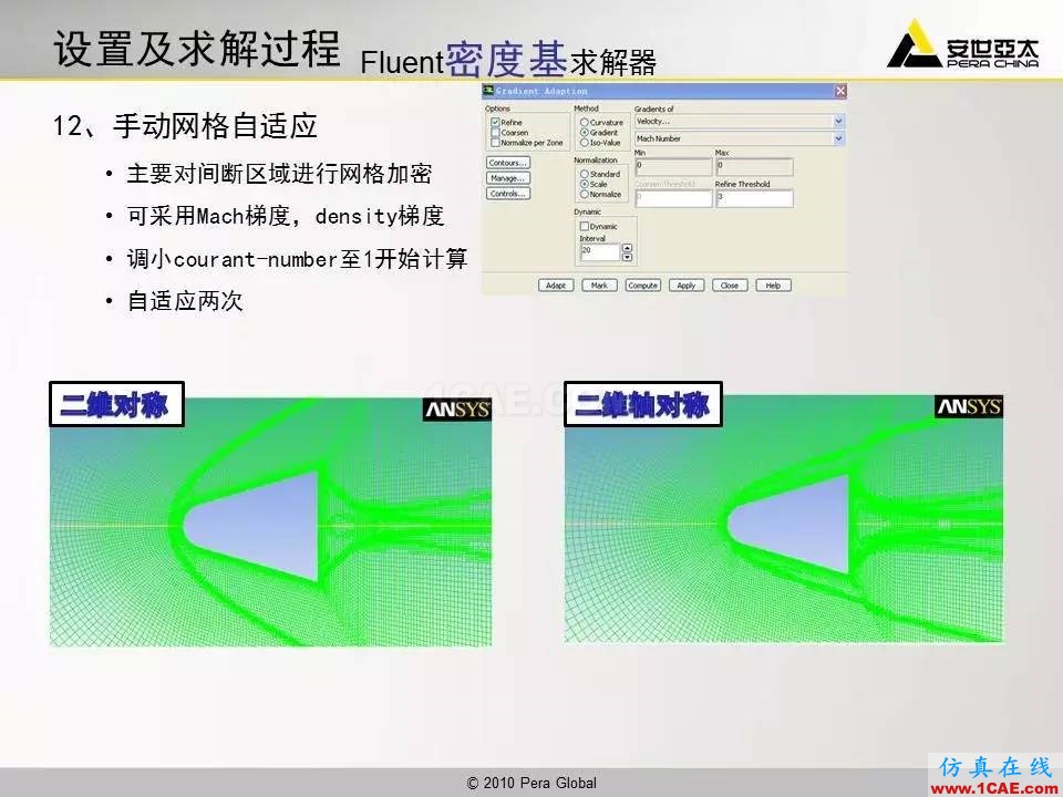應用 | 高超音速鈍體流場ansys分析案例圖片14