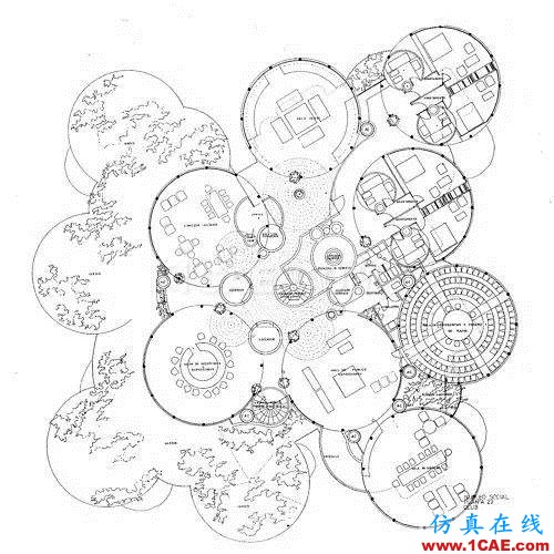 史上最復雜的平面AutoCAD圖紙【AutoCAD教程】AutoCAD分析案例圖片15