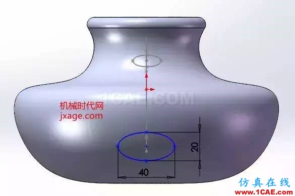 solidworks如何使用放樣特征？solidworks simulation培訓教程圖片7