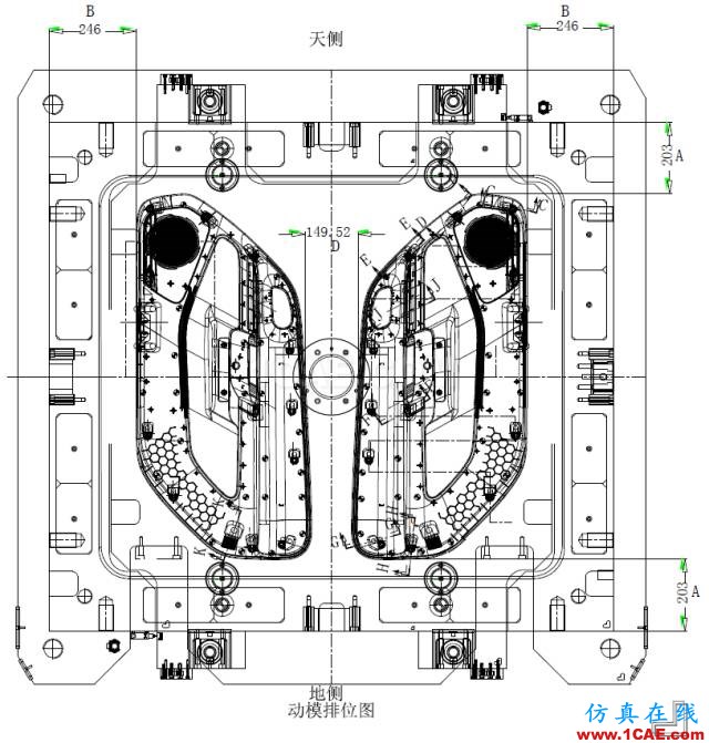 模具設計經典案例:汽車門板下本體模具的設計機械設計資料圖片13