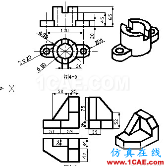 AutoCAD繪等軸測圖 AutoCAD繪等軸測圖AutoCAD應用技術圖片9