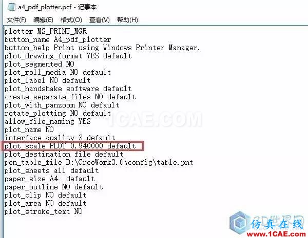 技能丨Creo 工程圖打印偏移問題解決大法!pro/e相關圖片5