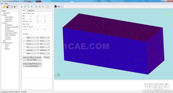 openFOAM前處理器Demo(7)--算例2 openFOAM前處理器Demo(7)--算例2