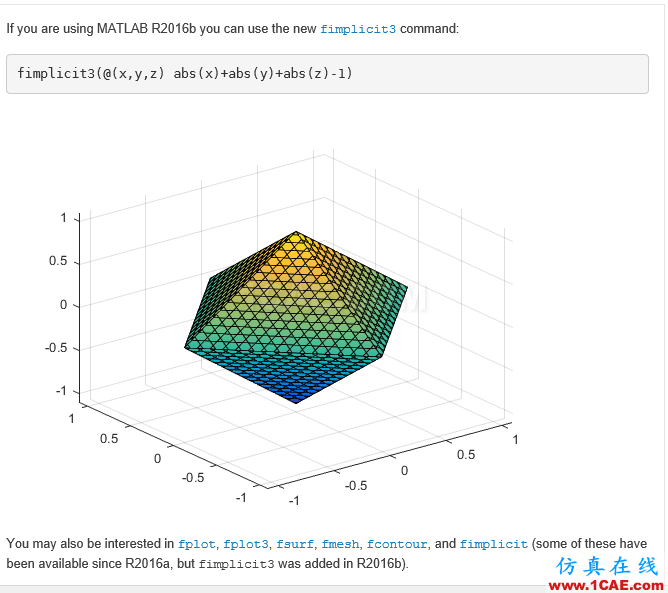 如何繪制 |x|+|y|=1 的圖形 ? 如何繪制 |x|+|y|=1 的圖形 ?