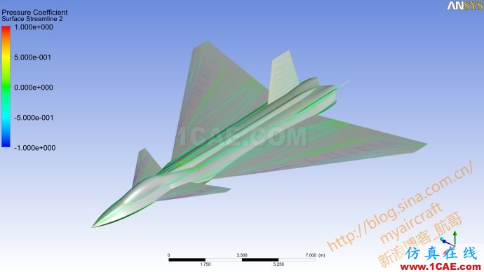基于CFD的“四代機”大迎角流場結構展示 (FLUENT/CFD-POST/Tecplot/EnSight)【航哥】 基于CFD的“四代機”大迎角流場結構展示 (FLUENT/CFD-POST/Tecplot/EnSight)【航哥】