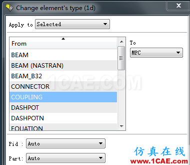 ANSA單元類型轉換命令的使用ANSA應用技術圖片6