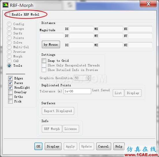 產品 | RBF Morph for Fluent氣動優化工具及其安裝fluent培訓的效果圖片8