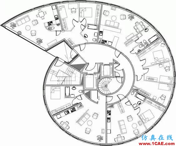 史上最復雜的平面AutoCAD圖紙【AutoCAD教程】AutoCAD應用技術圖片6