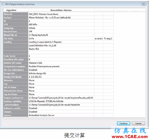 FE-SAFE使用Abaqus的fil文件進行疲勞運算fe-Safe應用技術圖片9