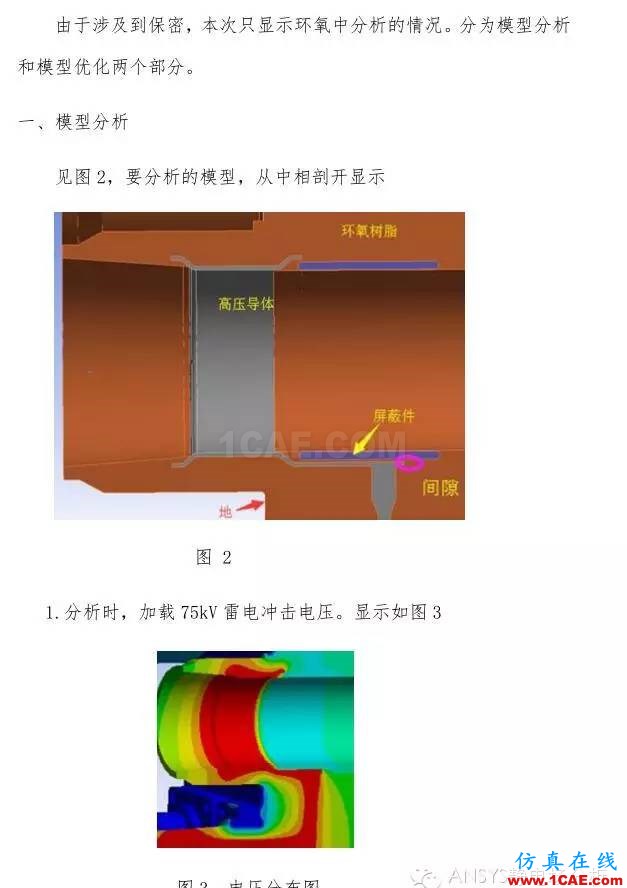 靜電場分析解決什么問題?【轉發】Maxwell分析案例圖片2
