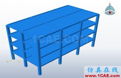 【簡(jiǎn)單實(shí)例】abaqus/CAE建的簡(jiǎn)單的框架模型(線性框架) 【簡(jiǎn)單實(shí)例】abaqus/CAE建的簡(jiǎn)單的框架模型(線性框架)