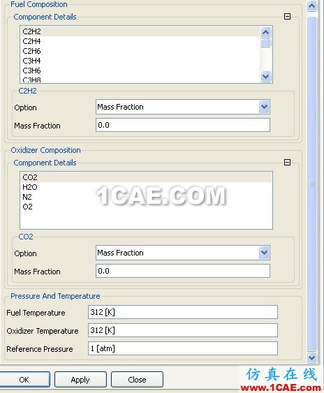 CFX中的Flamelet wbrModel CFX中的Flamelet wbrModel