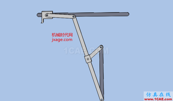 solidworks牛頭刨床仿真solidworks simulation技術圖片10