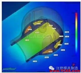 注塑工藝之模具溫度優化moldflow注塑分析圖片6