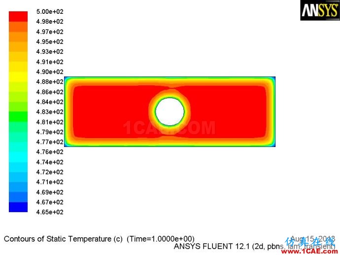 ANSYS與FLUENT瞬態散熱模型對比 ANSYS與FLUENT瞬態散熱模型對比