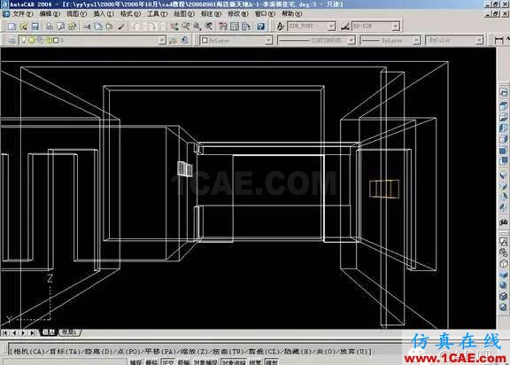 AutoCAD室內設計三維建模及AutoCAD打相機 【實用】AutoCAD室內設計三維建模及AutoCAD打相機AutoCAD仿真分析圖片26