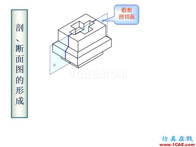 剖面圖與斷面圖的圖樣畫法基礎教程【AutoCAD教程】AutoCAD分析案例圖片11