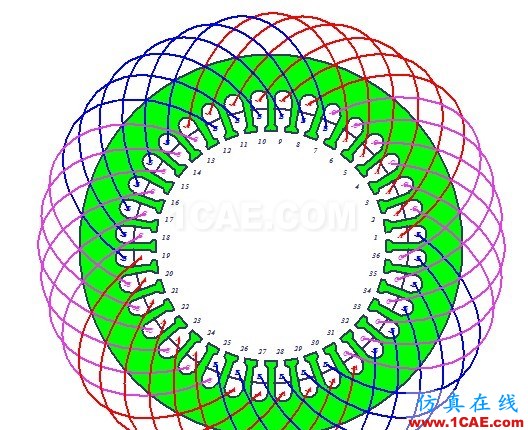 關于Ansoft Rmxprt中whole coiled和half coiled的說明 關于Ansoft Rmxprt中whole coiled和half coiled的說明
