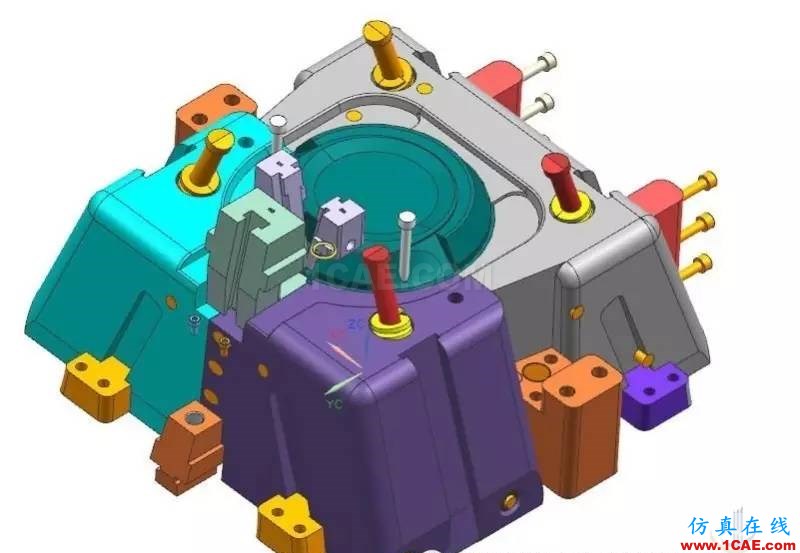 吸塵器塵桶的UG全3D設計案例ug設計圖片6