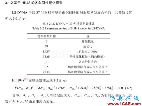DYNAFORM中5種材料模型參數(shù)的設置 DYNAFORM中5種材料模型參數(shù)的設置