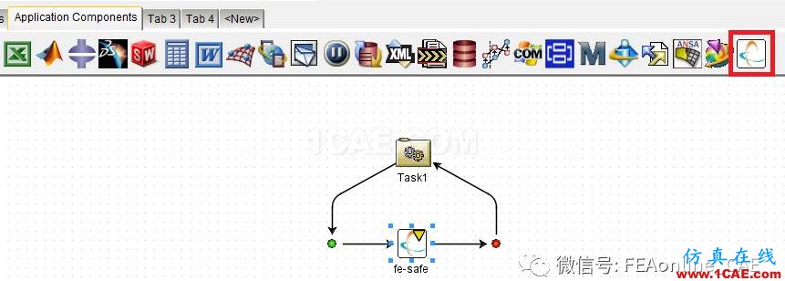 如何在ISIGHT中調(diào)用Fe-safe組件?ISight應(yīng)用技術(shù)圖片5