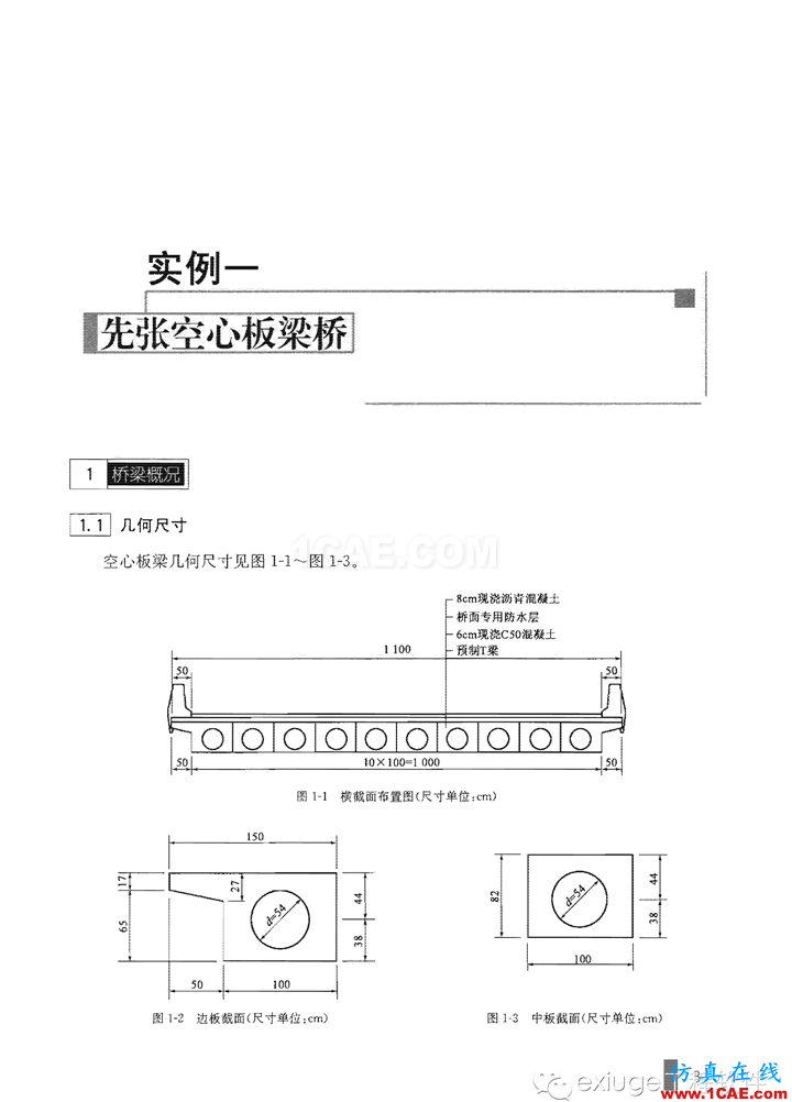 Midas Civil 實(shí)例之一先張空心板梁橋Midas Civil培訓(xùn)教程圖片3