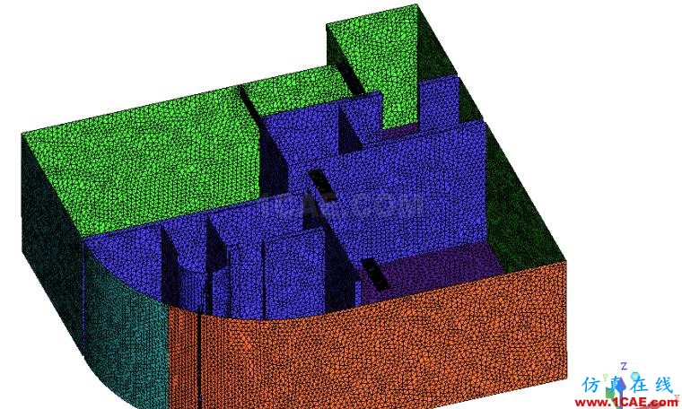 網(wǎng)格2.png 【CFD】酒店套房室內(nèi)空調(diào)流場(chǎng)溫度場(chǎng)分析fluent結(jié)果圖片3