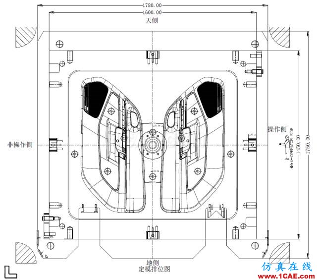 模具設計經典案例:汽車門板下本體模具的設計機械設計圖例圖片3