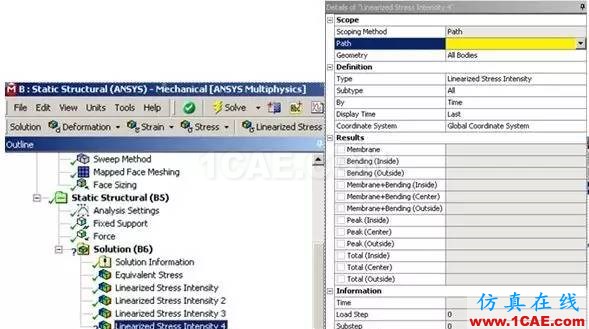 教程 | Ansys Workbench應力線性化過程ansys結果圖片6