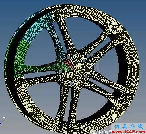 Hypermesh 2015 CAE 有限元網格競賽作品案例hypermesh分析案例圖片7