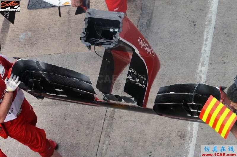流體力學理論與F1賽車的空氣動力學(一)cfd分析案例圖片34