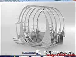 Fuselage rendered with CATIA NVIDIA QUADRO與CATIA久經考驗的黃金組合只為實現完美設計Catia分析案例圖片6