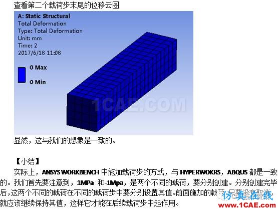 如何在ANSYS WORKBENCH中進行多載荷步的靜力分析?ansys培訓的效果圖片6