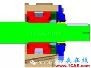 高速軸承潤滑密封CFD分析技術簡報Pumplinx旋轉機構有限元分析圖片4