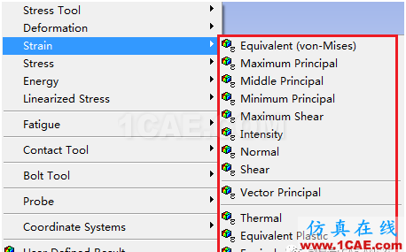 ANSYS Workbench結構有限元后處理各項含義ansys圖片4