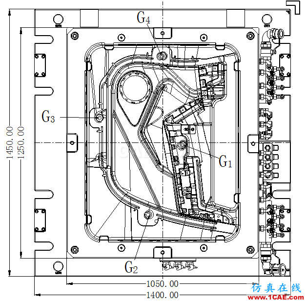 UG汽車模具設計汽車經典行中行中走斜頂結構精講【轉】ug設計案例圖片3
