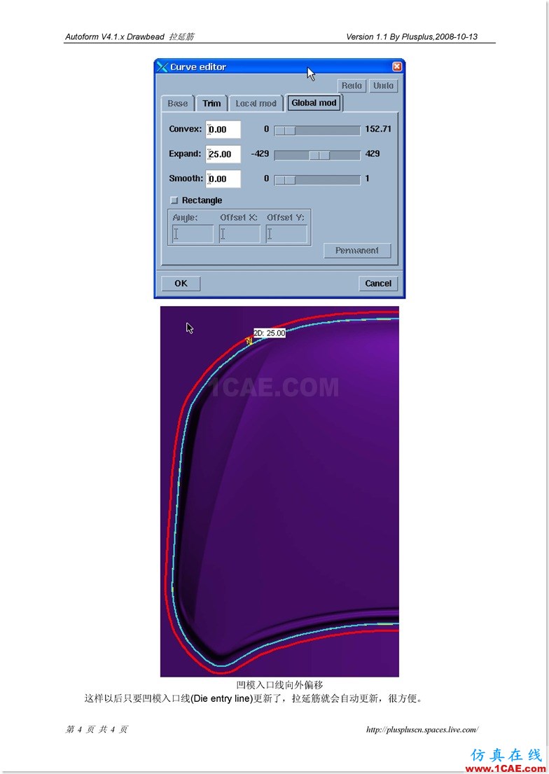 Autoform wbrV4.1.x wbrDrawbead拉延筋 Autoform Drawbead_2008.1013_Page_4
